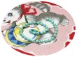画像1: カラーボールチェーン／8.ミントグリーン (1)