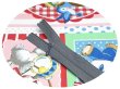 画像1: ドール用  14cmミニファスナー／42.濃いグレー (1)