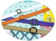 画像5: 5mm幅、7mm幅レザーベルト／12.黄（長さ約100cm巻） (5)
