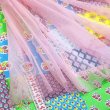 画像1: 【5】チュールメッシュ／ピンク (1)