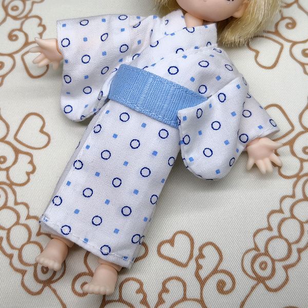 ８ｃｍ（ボディサイズ）男の子浴衣キット3種類販売