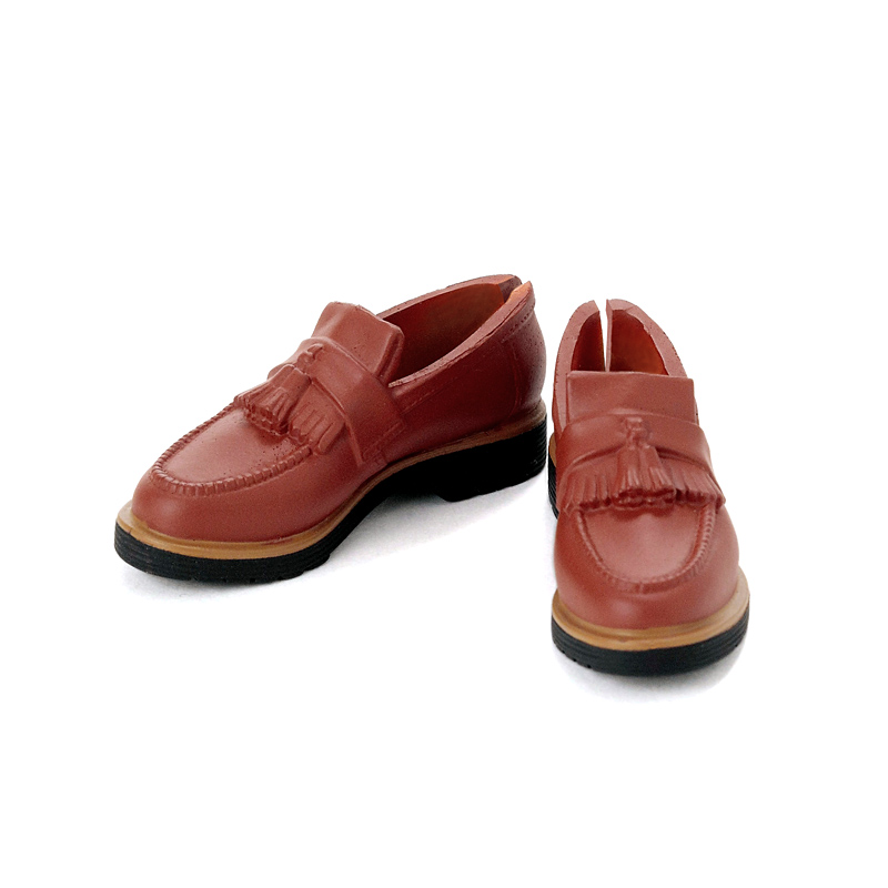 メンズタッセルローファー レッドブラウン Pb Factory Webshop