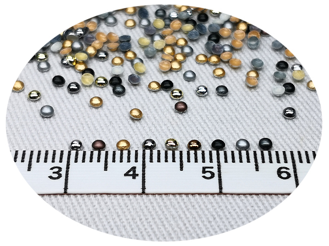 2mm】ホットフィックス 半丸タイプ アソート - Pb'-factory webshop