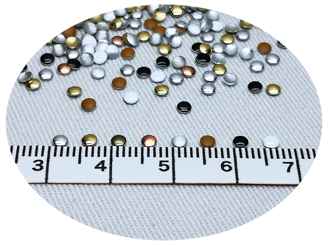 2.5mm】ホットフィックス 平タイプ アソート - Pb'-factory webshop